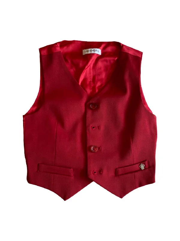 men's fleece vests -I Pinco Pallino Suit Vest 4T