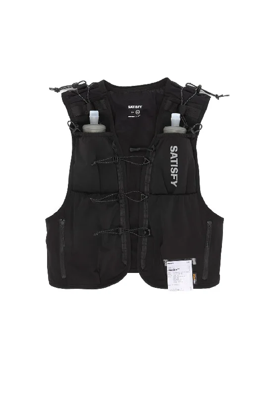 high-quality vests for men -Satisfy Justice Cordura Hydration Vest 5L - Black