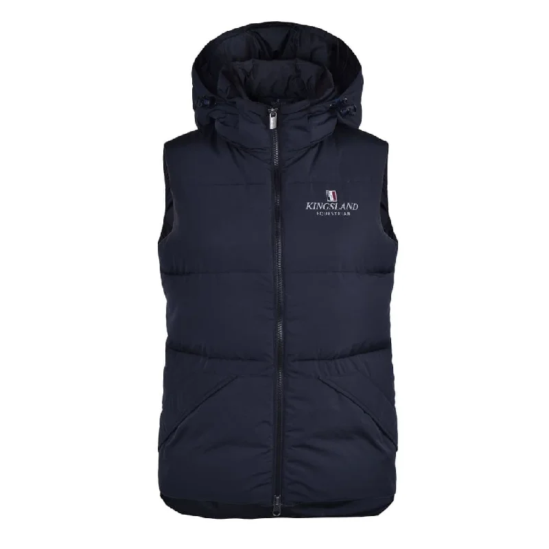 men's sporty vests -Kingsland Unisex Classic Down Gilet Vest