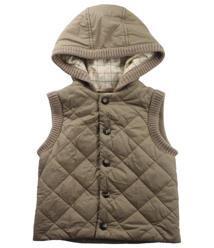 designer vests for men -Loro Piana Quilted Vest 2T