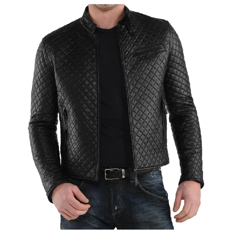 men's blazer jackets for weddings -Men Motorcycle Stylish Bomber Jacket