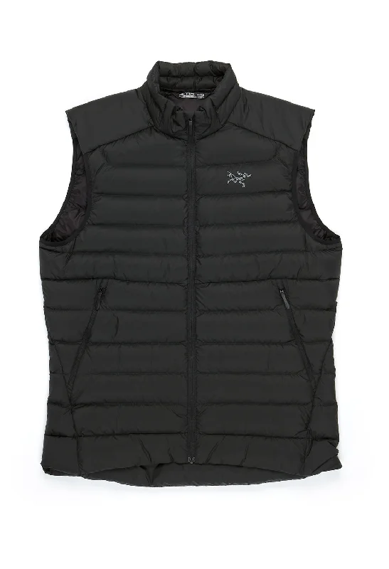 urban style vests for men -Arc'teryx Men's Cerium Vest - Black