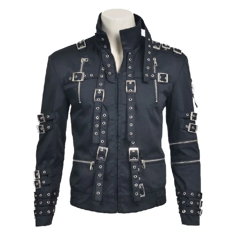 classic jackets for men -Michael Jackson Bad Cosplay Jacket