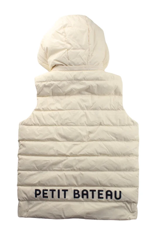 trendy vests for men -Petit Bateau Puffer Vest 14Y