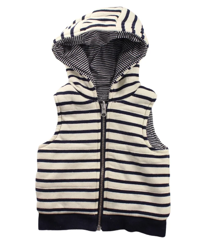 sleek vests for men -Petit Bateau Outerwear Vest 3T