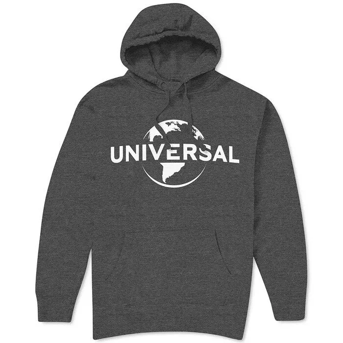 hoodie sweatshirts for men -Universal Logo Men's Hoodie Grey Size Medium