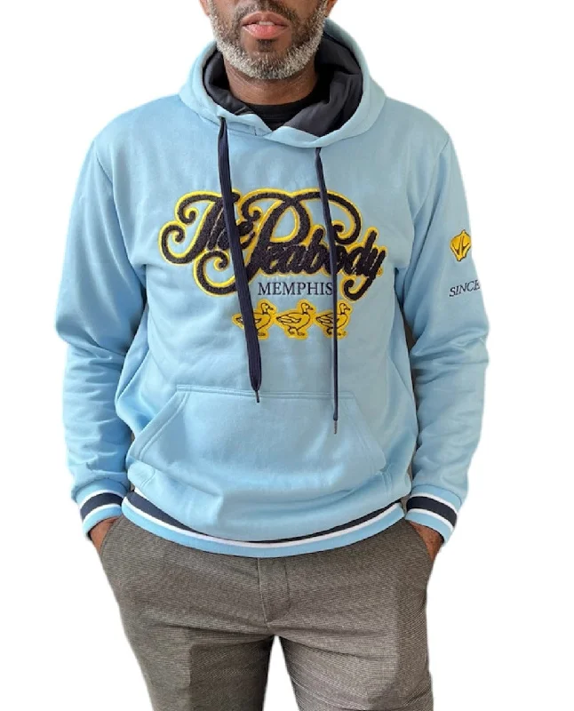 classic sweatshirts for men -The Peabody Hotel Chenille Hoodie