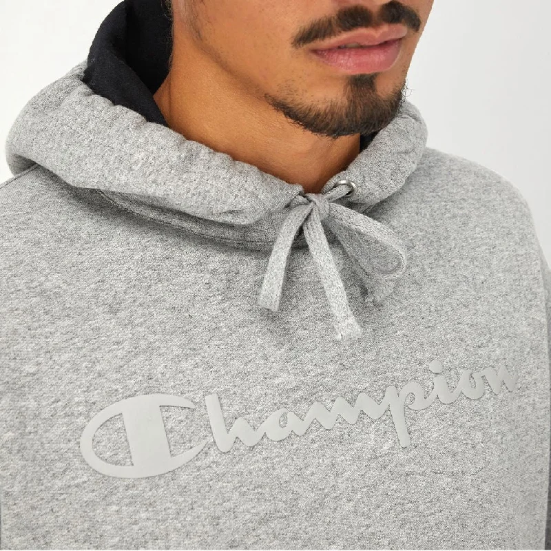 men's winter sweatshirts -Men's Champion Powerblend Graphic Hoodie