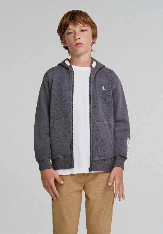 stylish men's hoodies -URBAN ZIP HOODIE KIDS