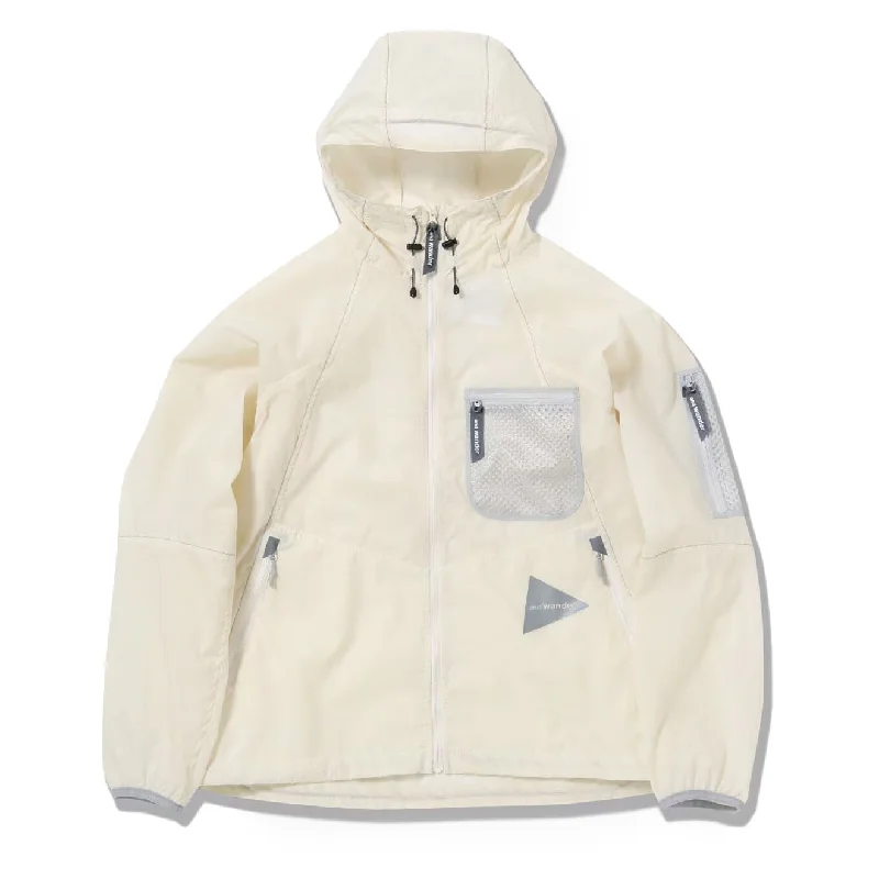 cozy sweatshirts for men -And Wander Breath Rip Hoodie Off White