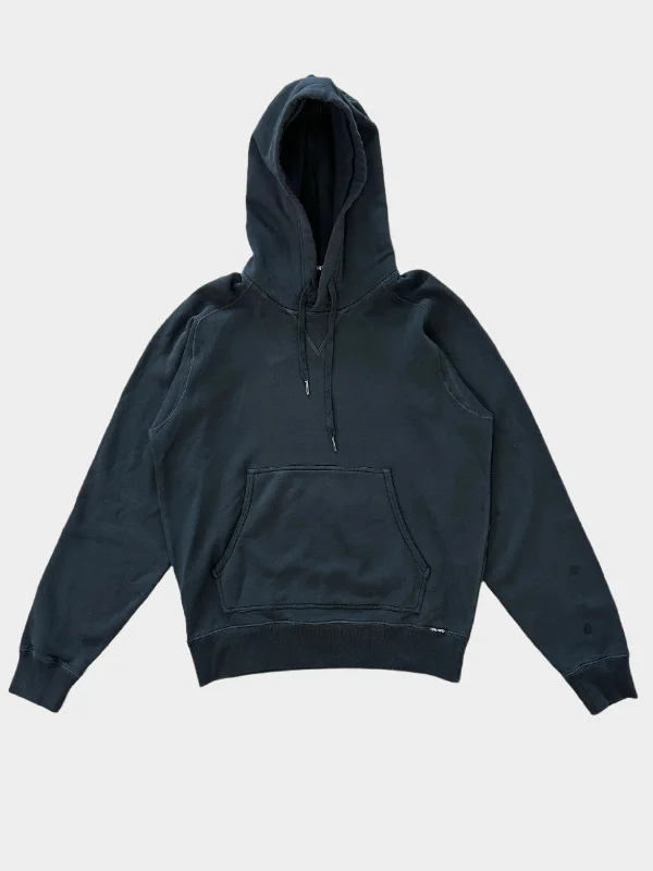 men's hoodies for layering -Black Hoodie