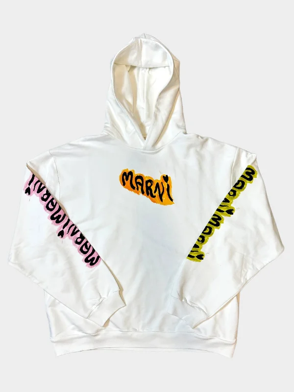 men's hoodies for casual outings -Graffiti Hoodie