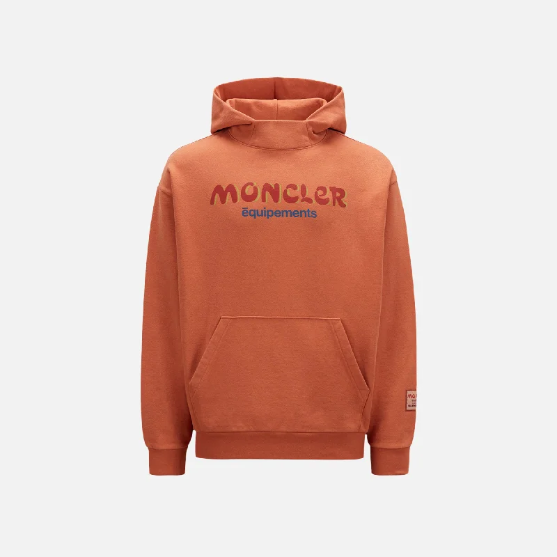 men's classic pullovers -Moncler x Salehe Bembury Hoodie - Oatmeal