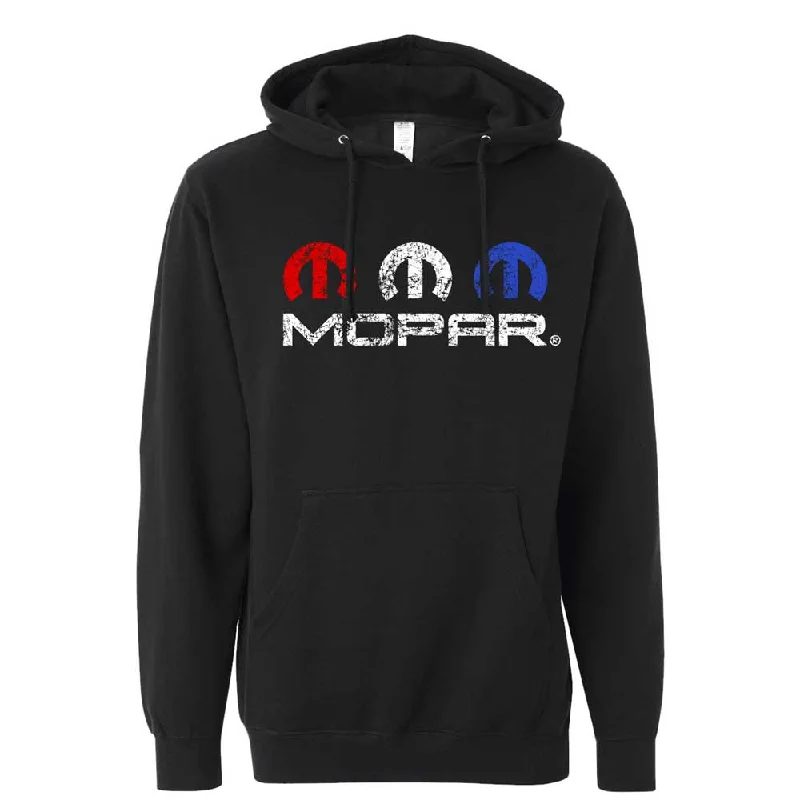 workout hoodies for men -Mopar RWB Hoodie Sweatshirt Black