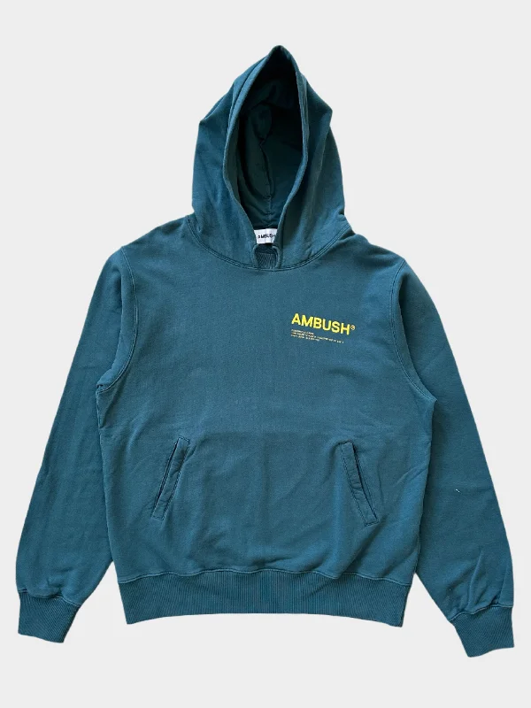 fleece sweatshirts for men -Petrol Hoodie