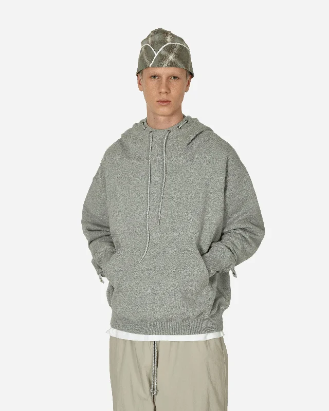 men's hoodies for fall -String Flash Hoodie Heather Grey