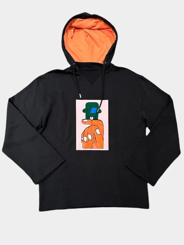 basic hoodies for men -Printed Hoodie