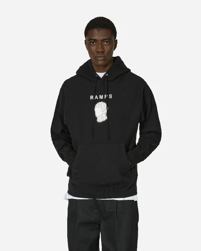 men's hoodies with pockets -Bala Hoodie Black