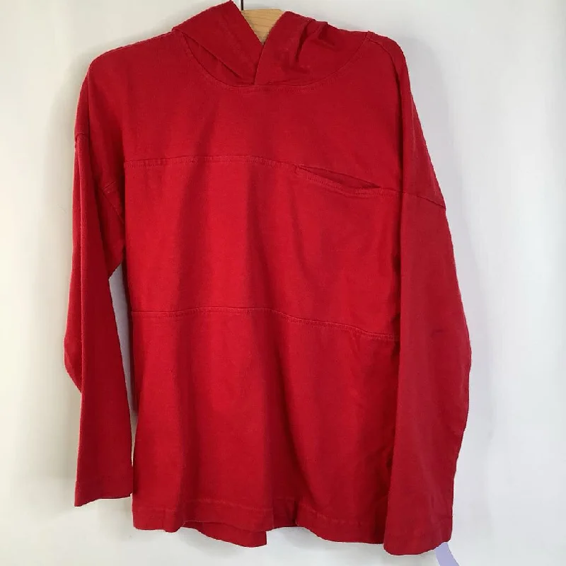 graphic hoodies for men -Size 6-7 (120): Hanna Andersson Red Hoodie