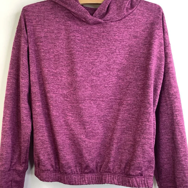 stylish men's hoodies -Size 6-7: Gap Purple Heathered Athletic Hoodie