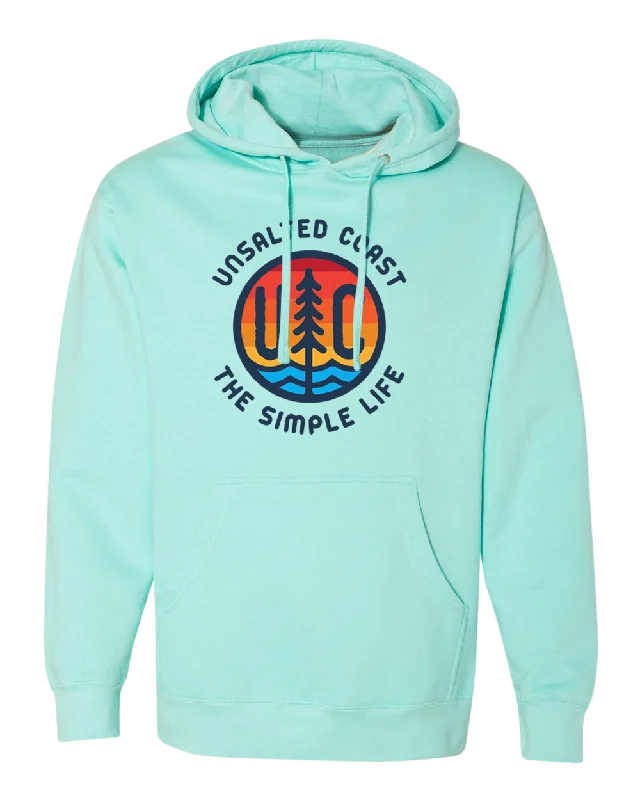 men's pull-over sweatshirts -THE SIMPLE LIFE HOODIE